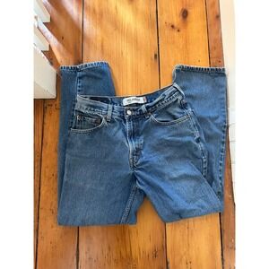 Levis 550 Relaxed Fit Jeans Medium Wash Denim High Rise W30 L32